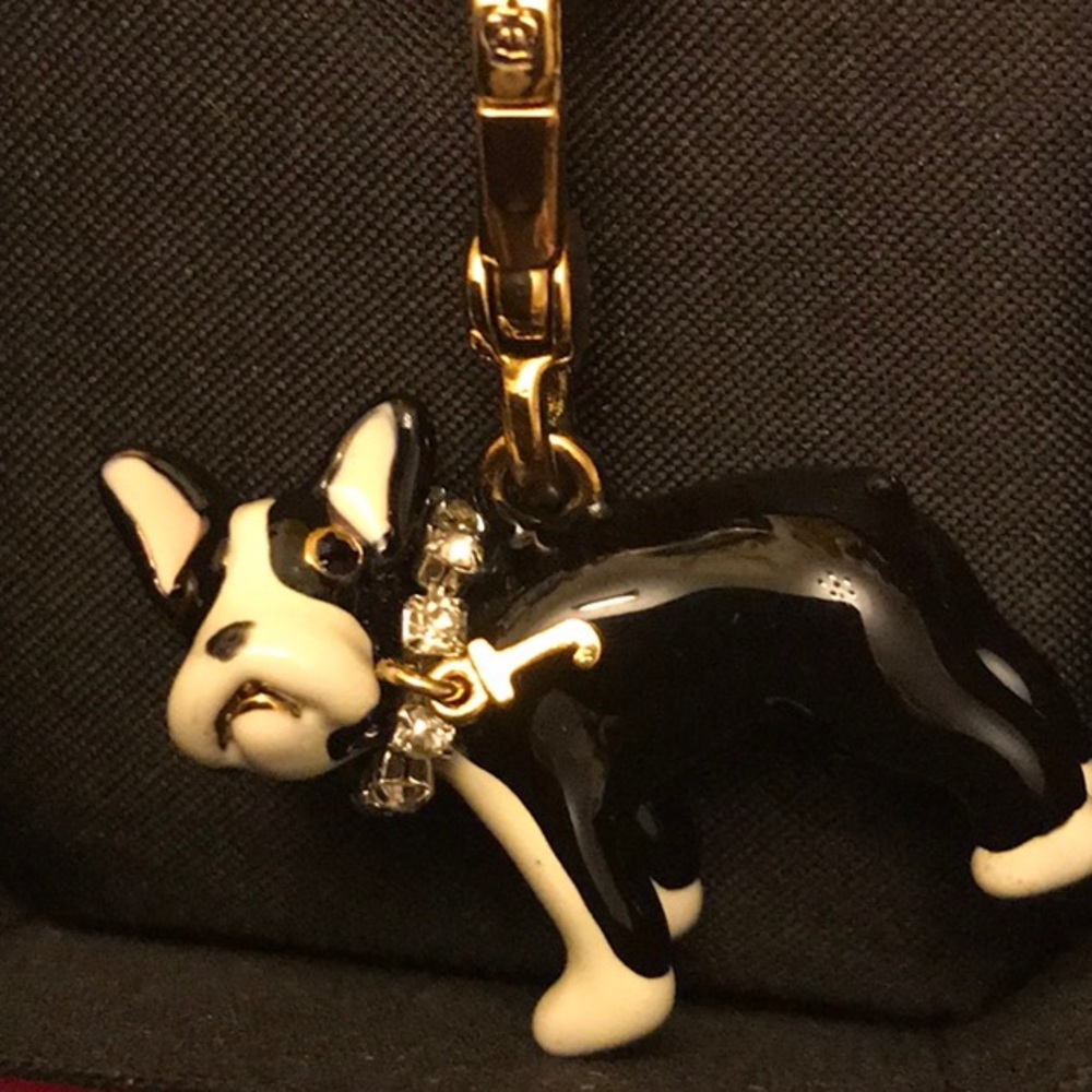 JUICY PINK CHARM JEWELRY DOG BULL NWT RARE CHARMS